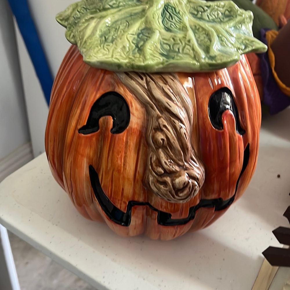 Vintage 1989 Jack O Lantern by Fitz and Floyd